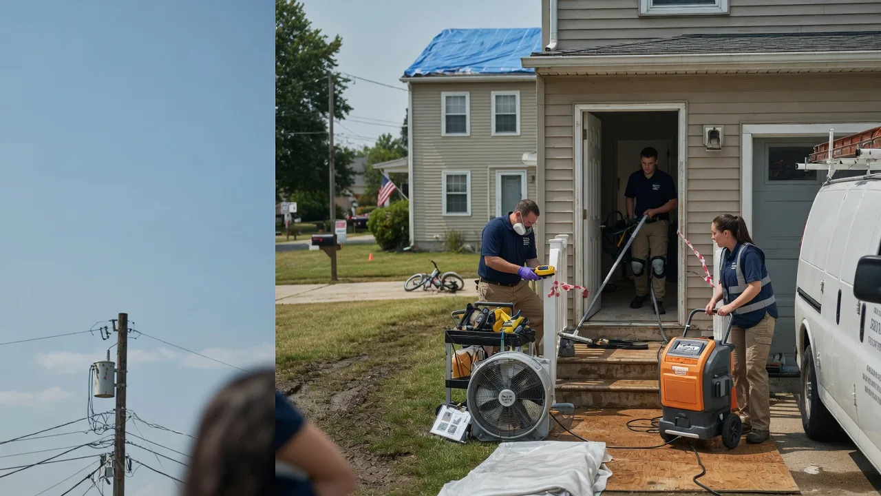 Water Damage Repair in Callery, PA near me